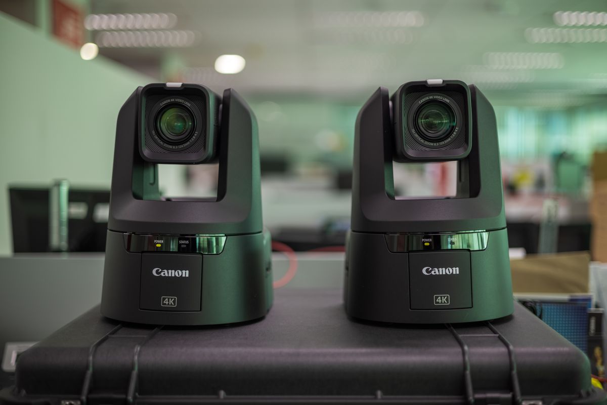 Cámaras profesionales Canon 4K para seguridad