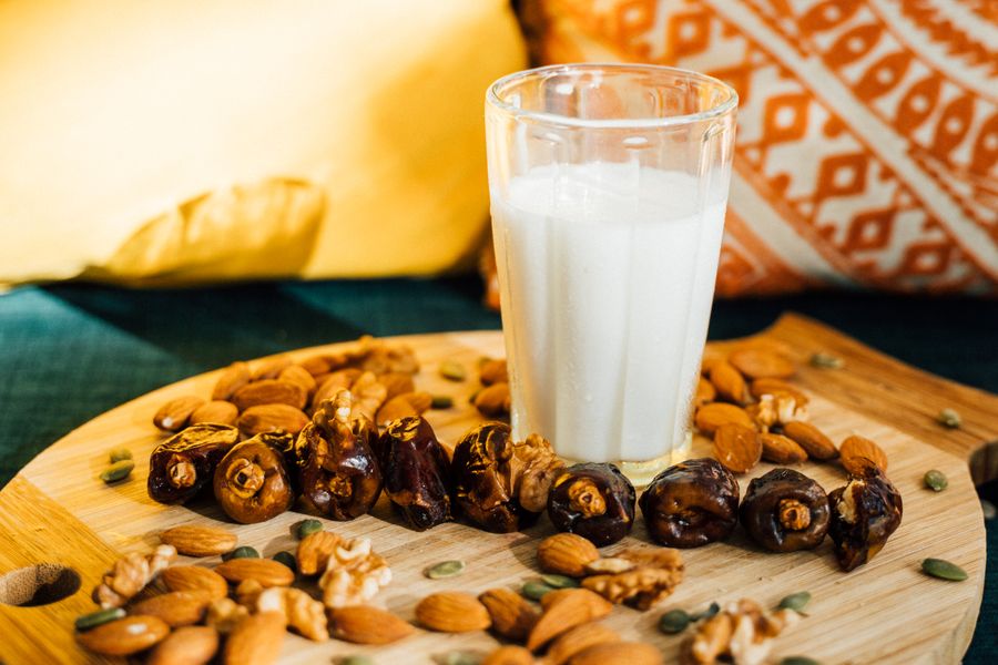 cantidad diaria recomendada leche frutos secos 1 Cantidad diaria recomendada de leche y frutos secos