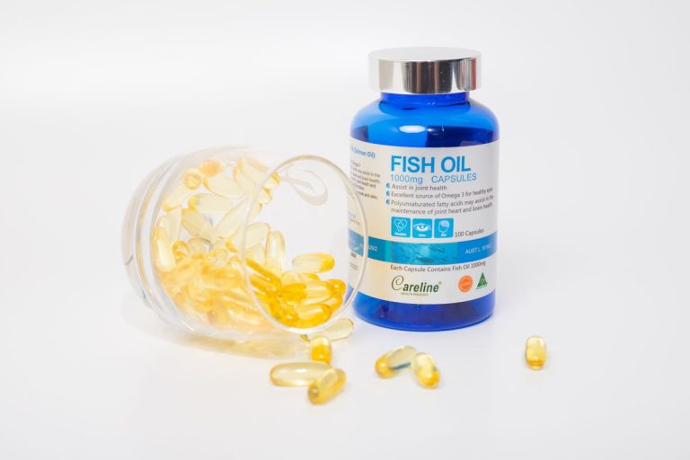 Cápsulas de aceite de pescado Omega-3