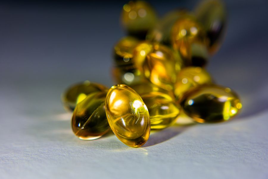 Cápsulas de Omega-3 para salud