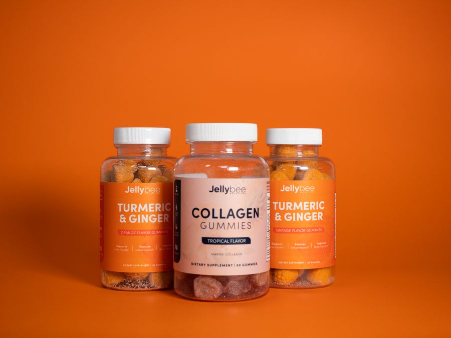 Gomitas de cúrcuma y colágeno para sistema inmune